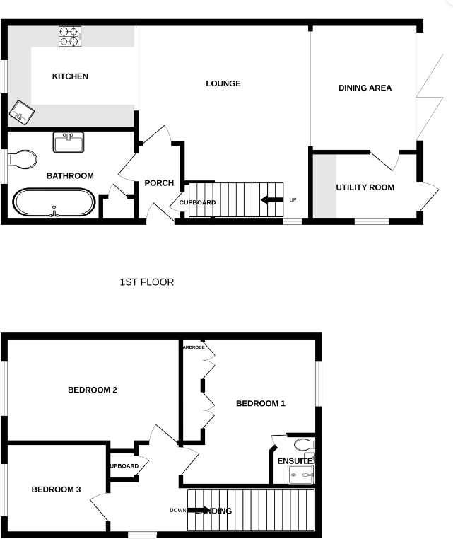 Heycroft Way, Tiptree floorplan
