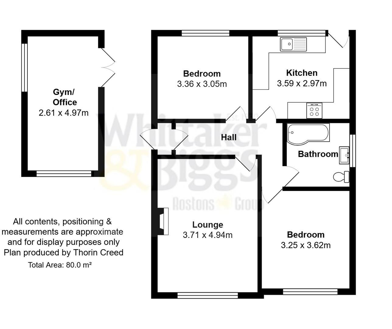 Linden Drive, Gillow Heath, ST8 6BY floorplan
