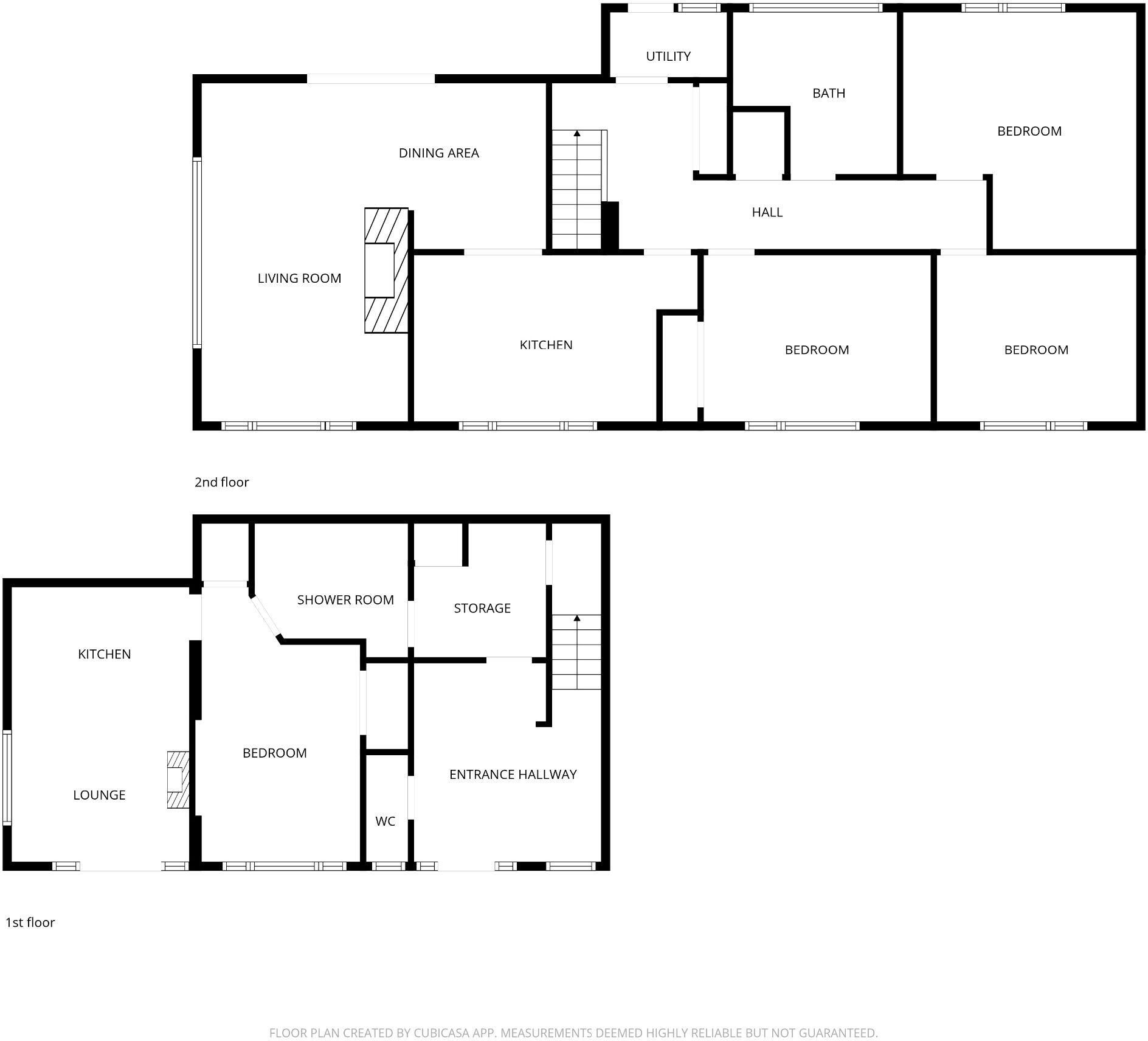 16, Craig Y Fron, Bala floorplan