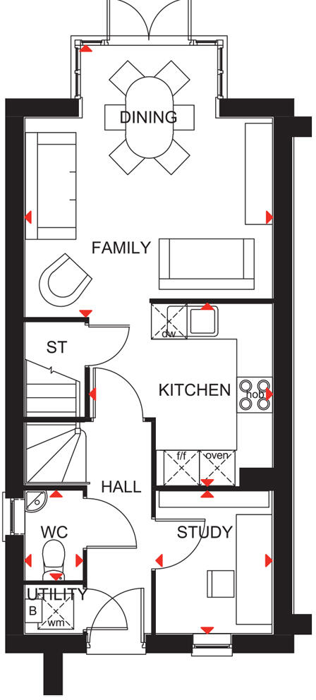 Rempstone Road,
East Leake,
LE12 6PW floorplan