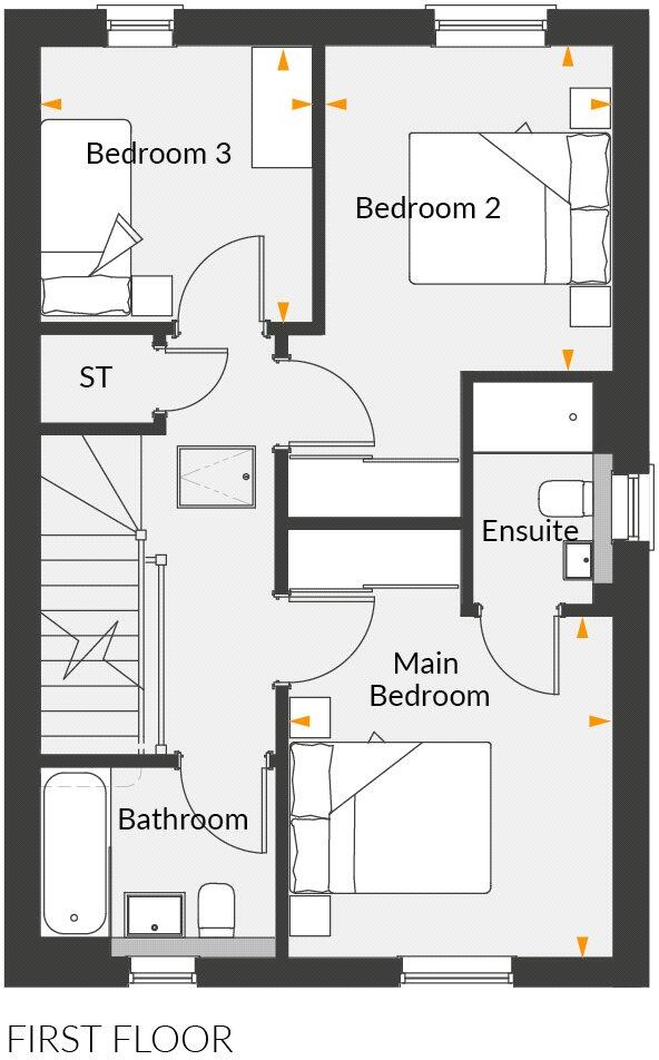 Plot 5 Mead Fields Buller Road, Banwell, North Somerset, BS29 floorplan