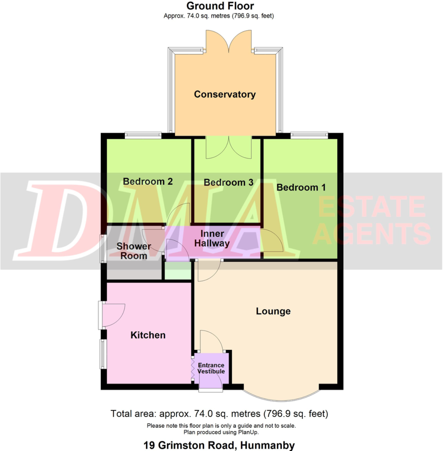 Grimston Road, Hunmanby YO14 0NF floorplan