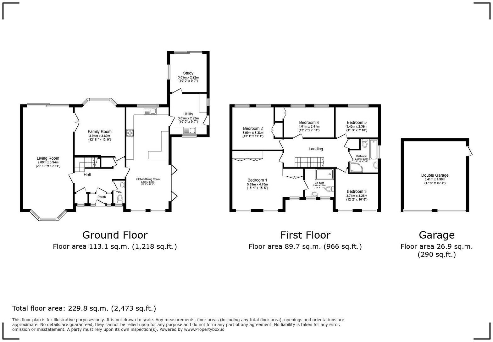 Durfold Road, Horsham floorplan