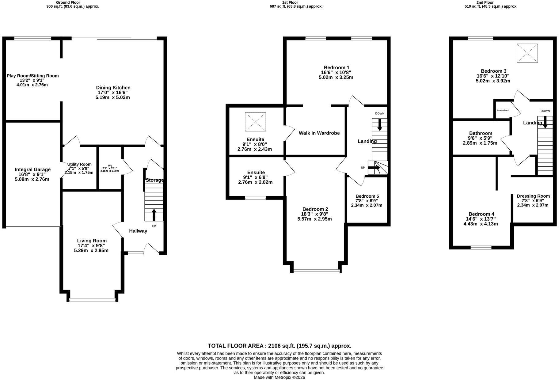 Courtside Close, Cheadle, SK8 floorplan