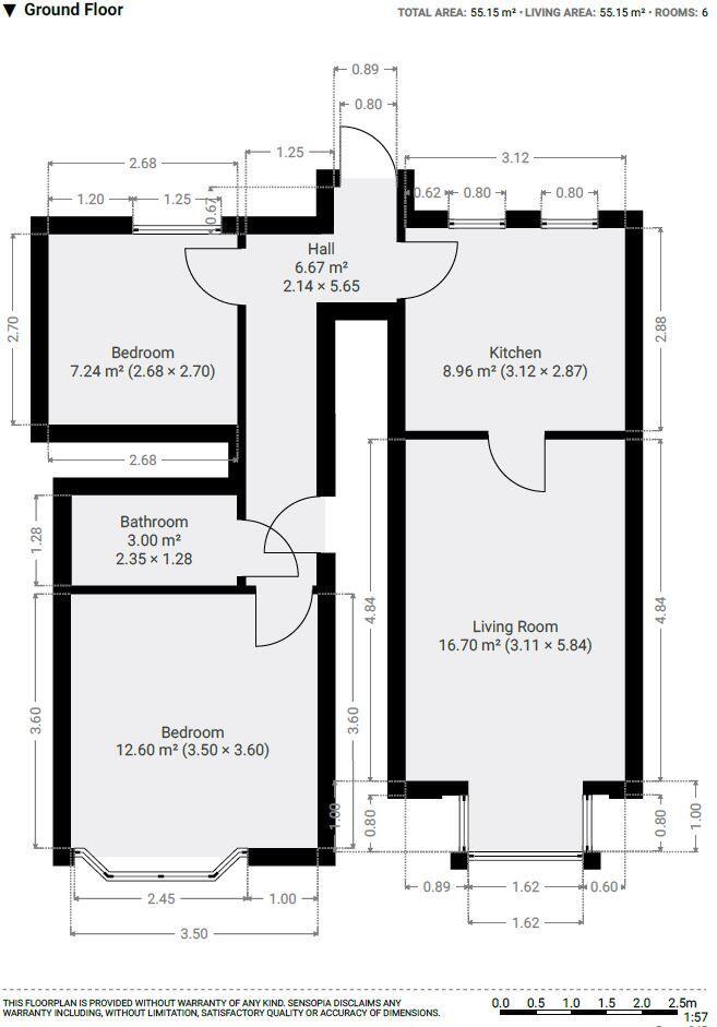 Flat 1, 2 & 3, 15 Langdale Road floorplan