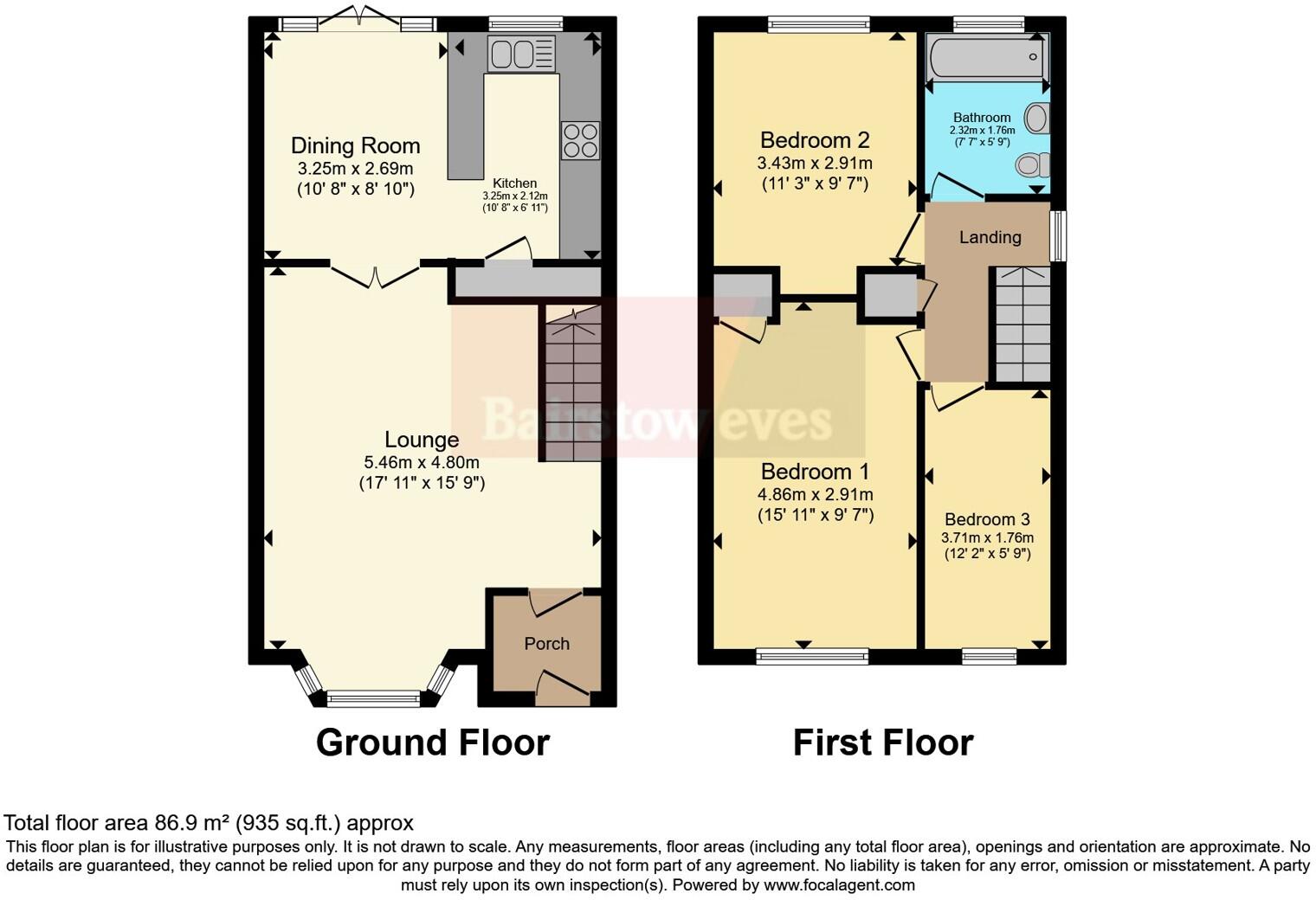 Markfield, Court Wood Lane, Croydon, CR0 floorplan