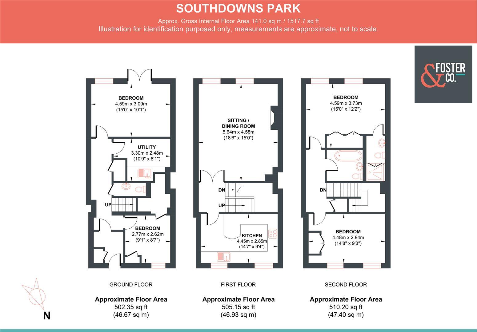Park West, Southdowns Park, Haywards Heath floorplan