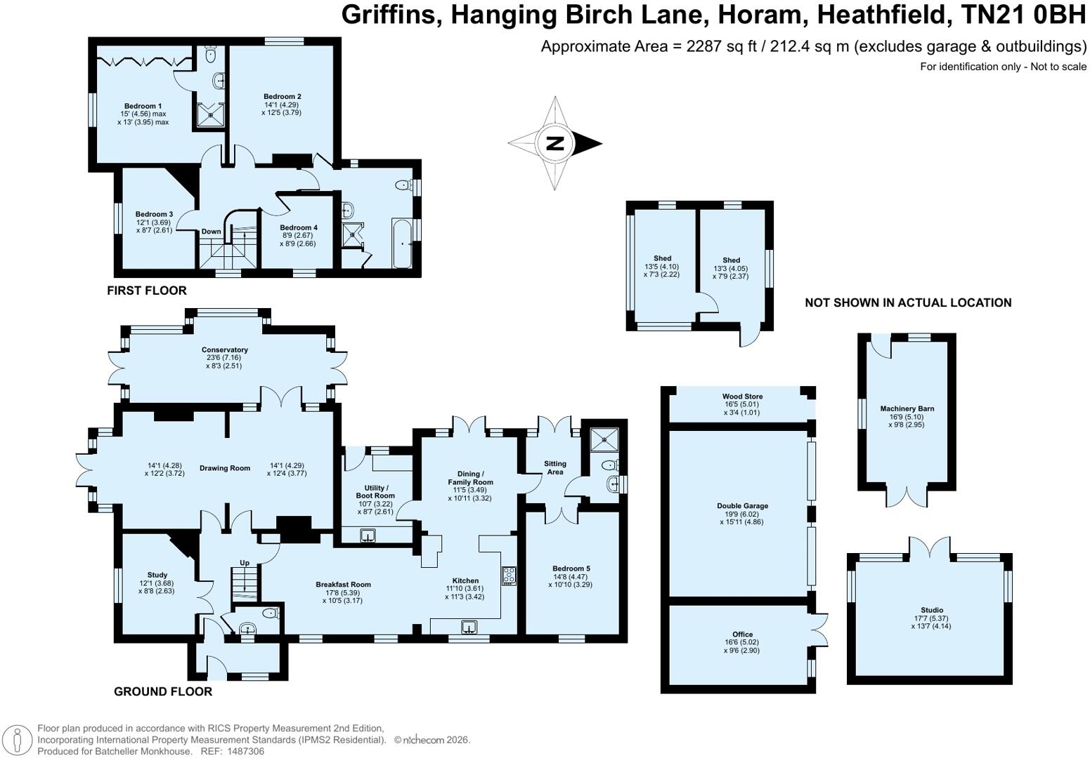 Hanging Birch Lane, Horam floorplan