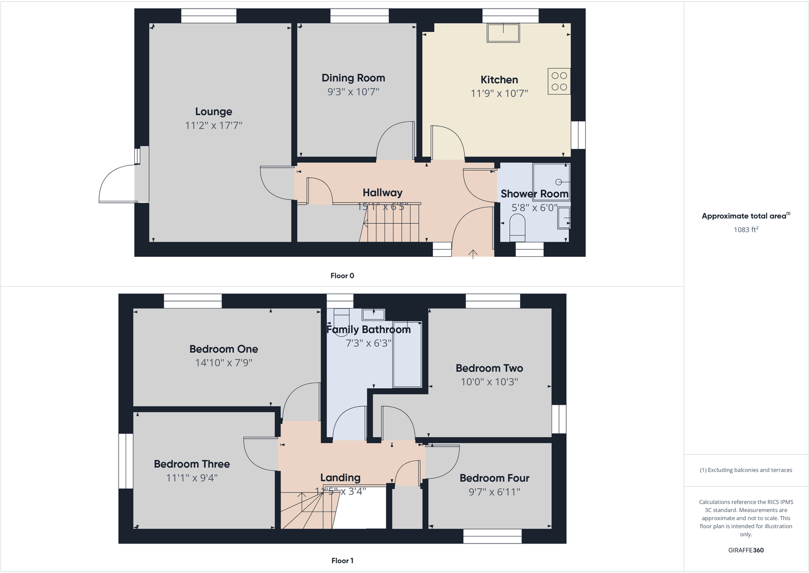 Goodwins Close, Little Canfield, Dunmow, CM6 1SQ floorplan