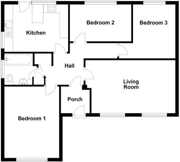 London Road, Little Clacton, Essex, CO16 9RB floorplan