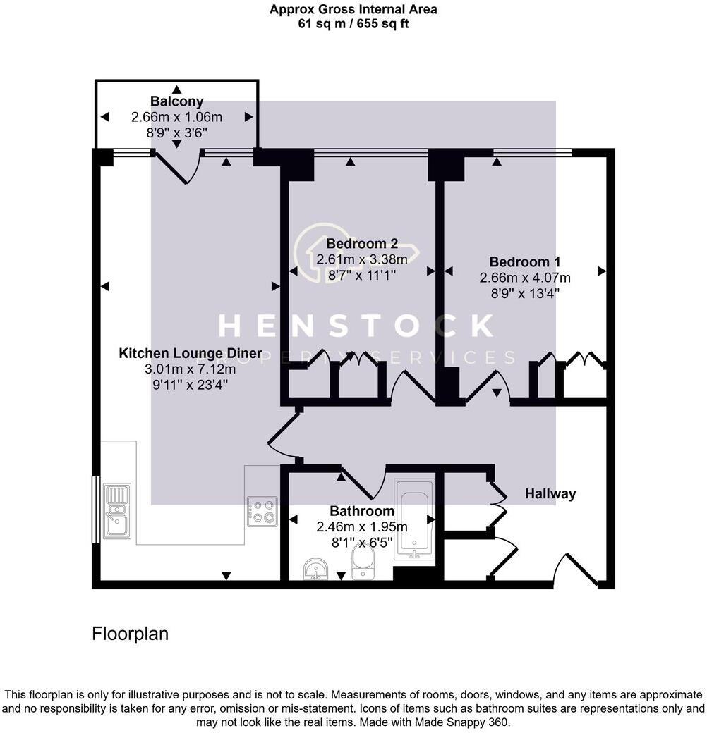 Lakeside Rise, Manchester, M9 floorplan