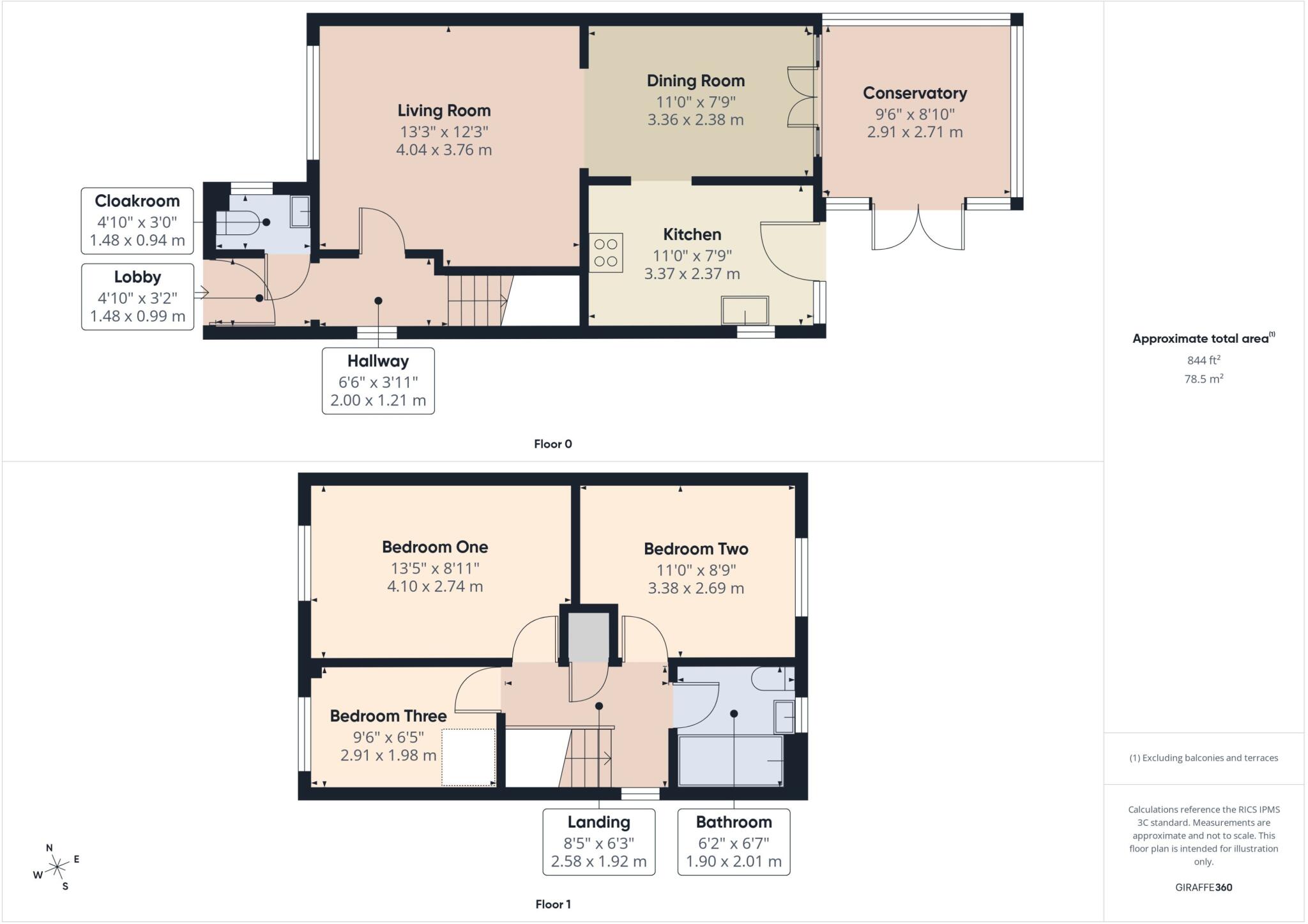 Grasslands, Singleton, Ashford, TN23 floorplan