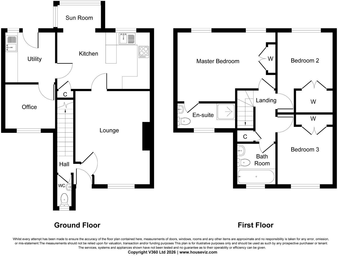 23, Treguddock Drive, Wadebridge, PL27 floorplan