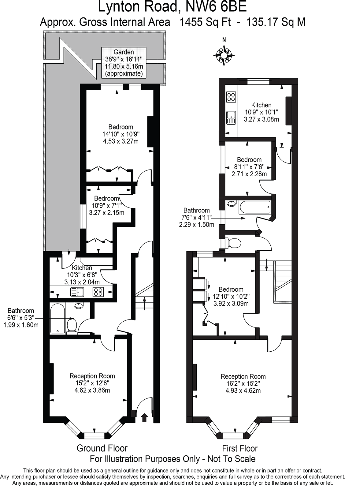 Lynton Road, London, NW6 floorplan