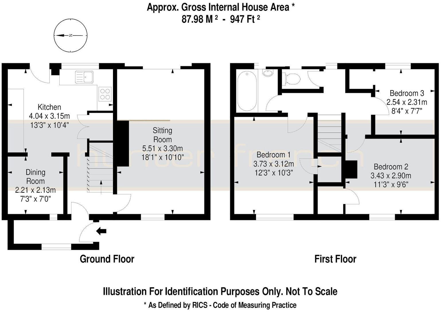 Oliver Avenue, Corsham, SN13 0AJ floorplan