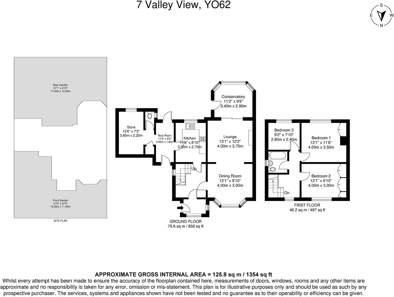 Valley View, Ampleforth, York floorplan