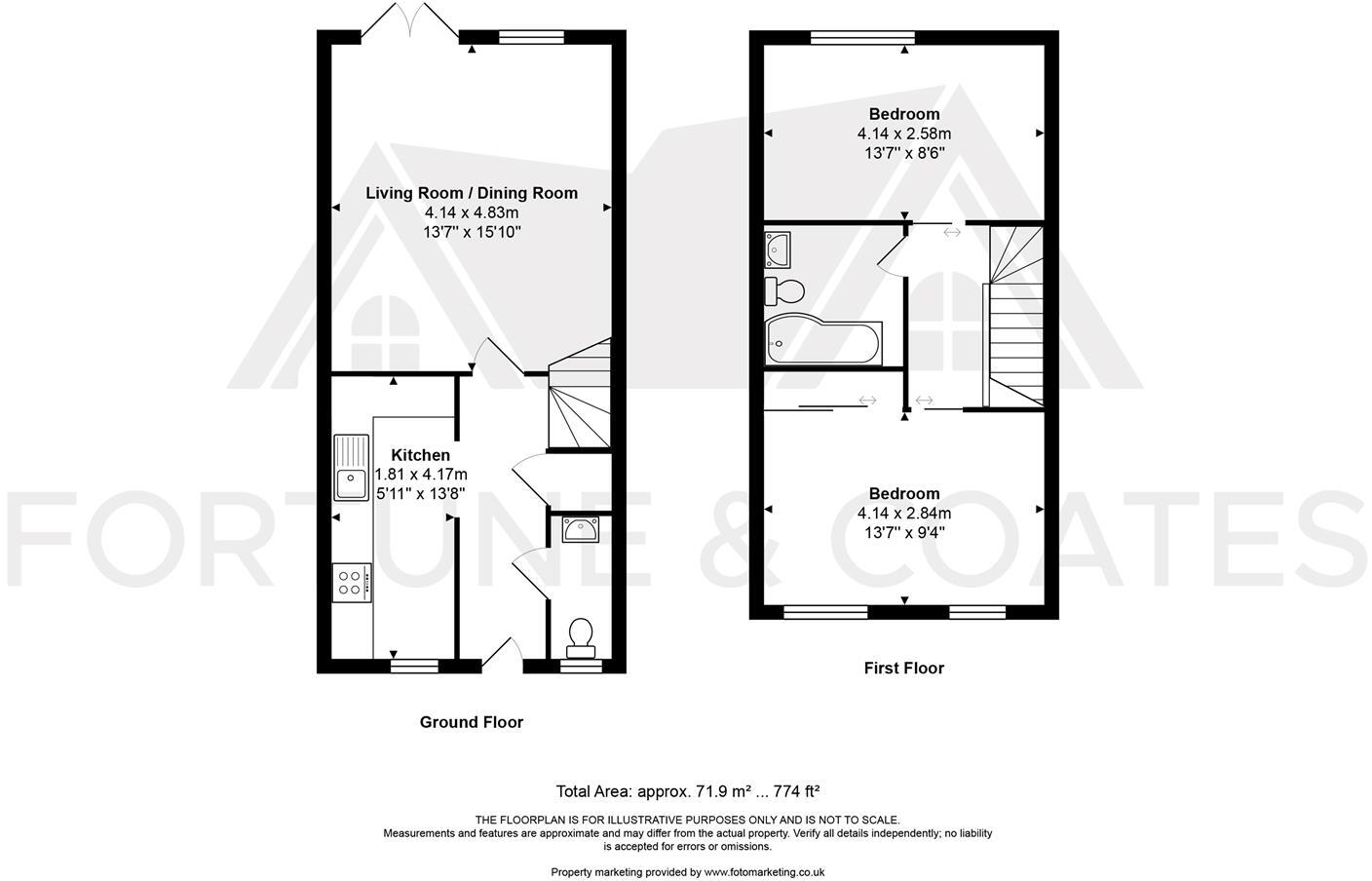 The Old Dairy, Tharbies Farm, Rock End, High Wych, Sawbridgeworth floorplan
