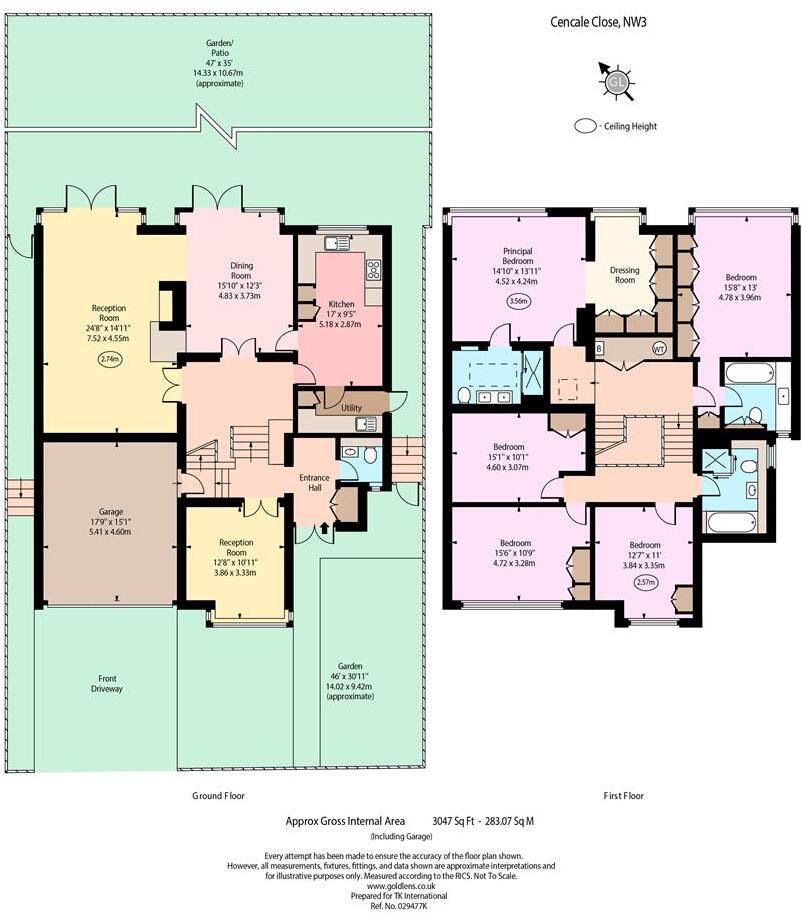 Cenacle Close, Hampstead, NW3 floorplan