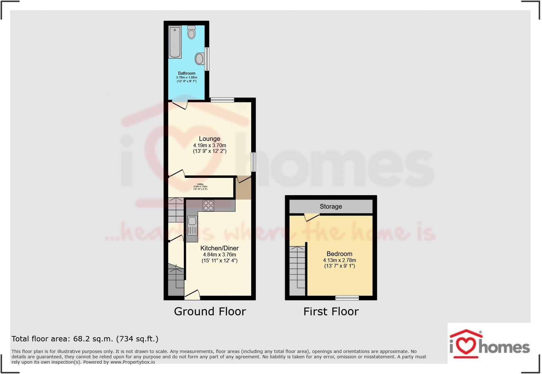 31 Charlotte Street, Walsall floorplan