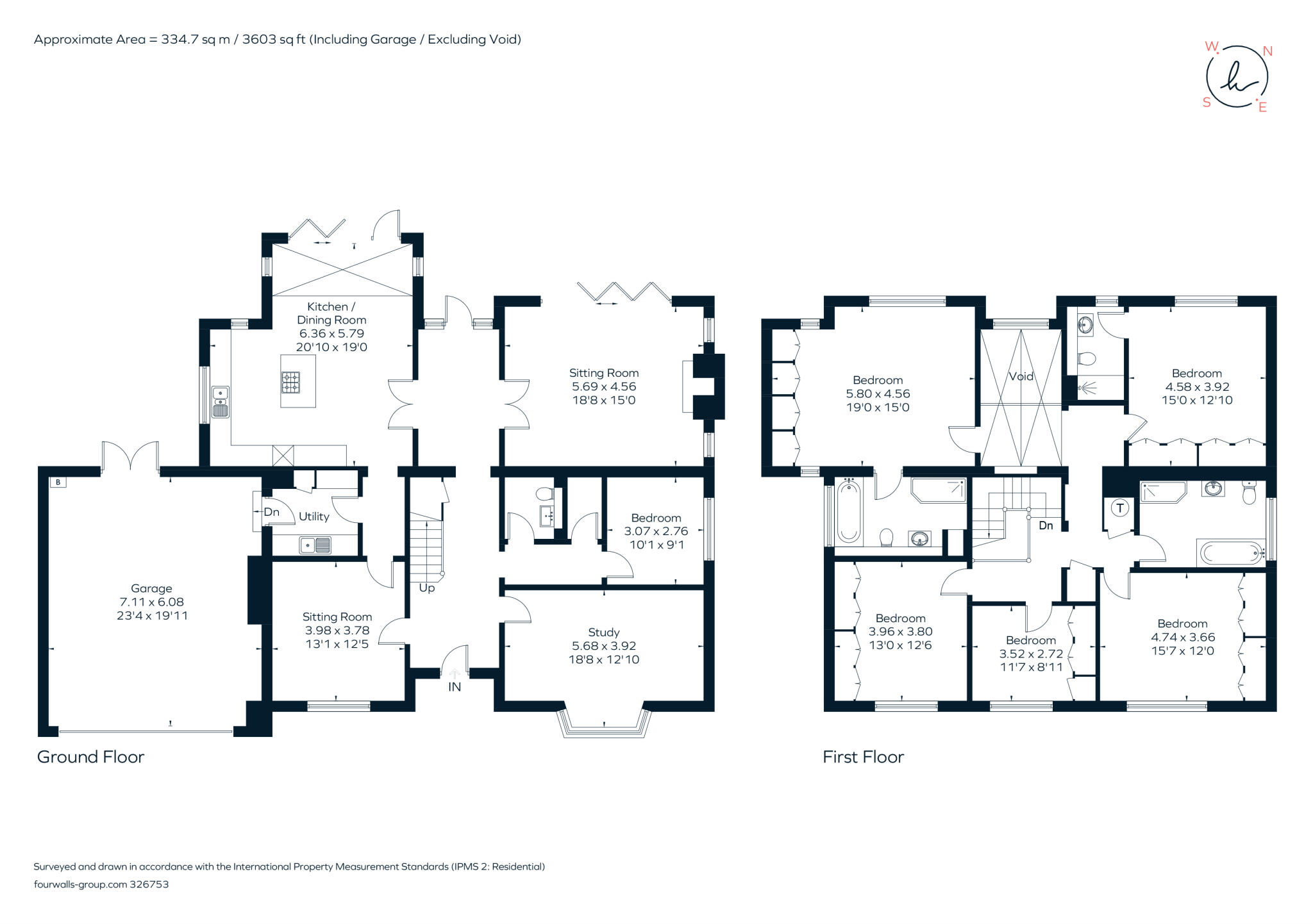 Vicarage Way Gerrards Cross SL9 floorplan