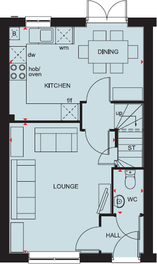 Louth Road, 
New Waltham, 
Grimsby,
North East Lincolnshire
DN36 4RT floorplan