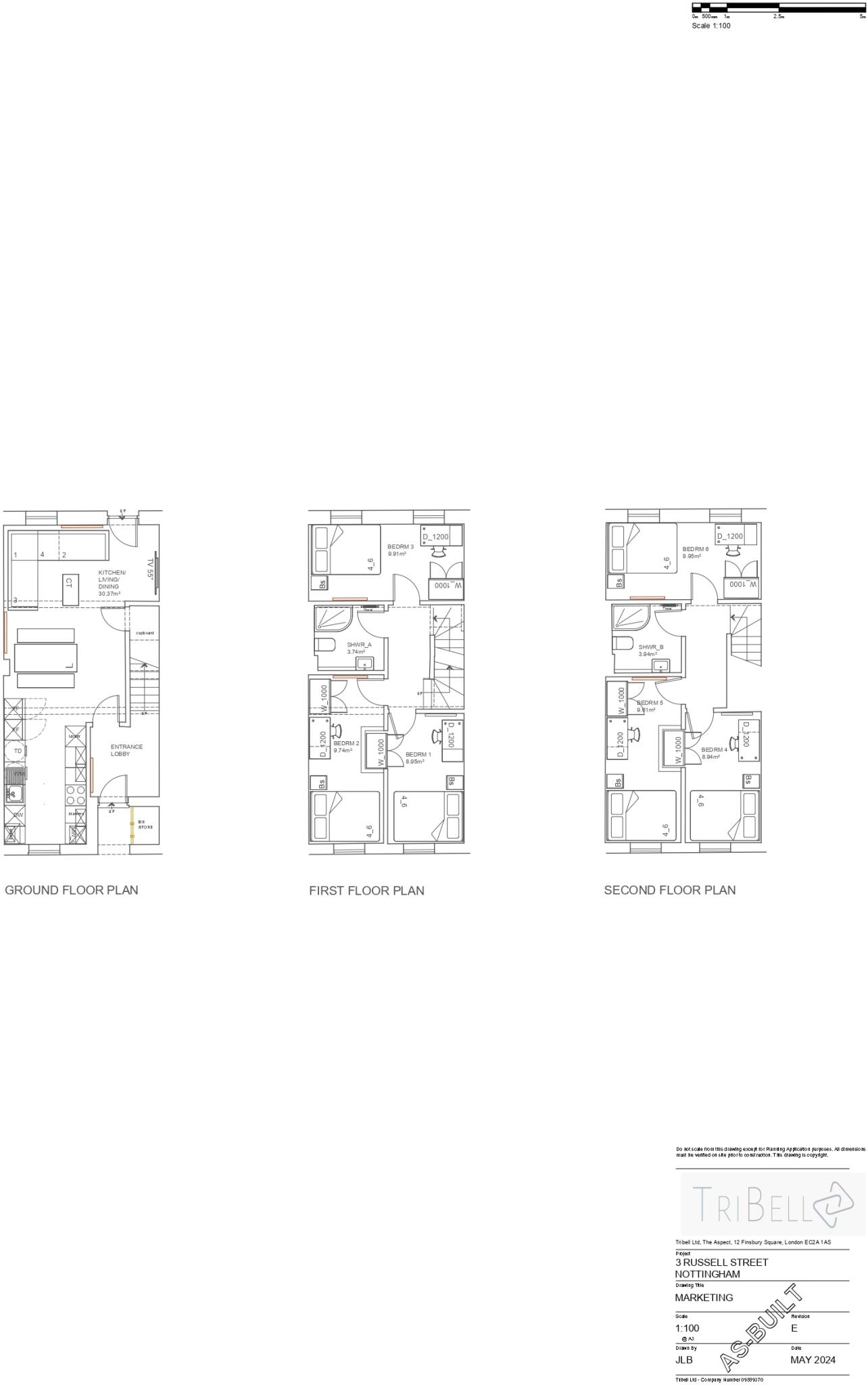 3 Russell Street NG74FL floorplan