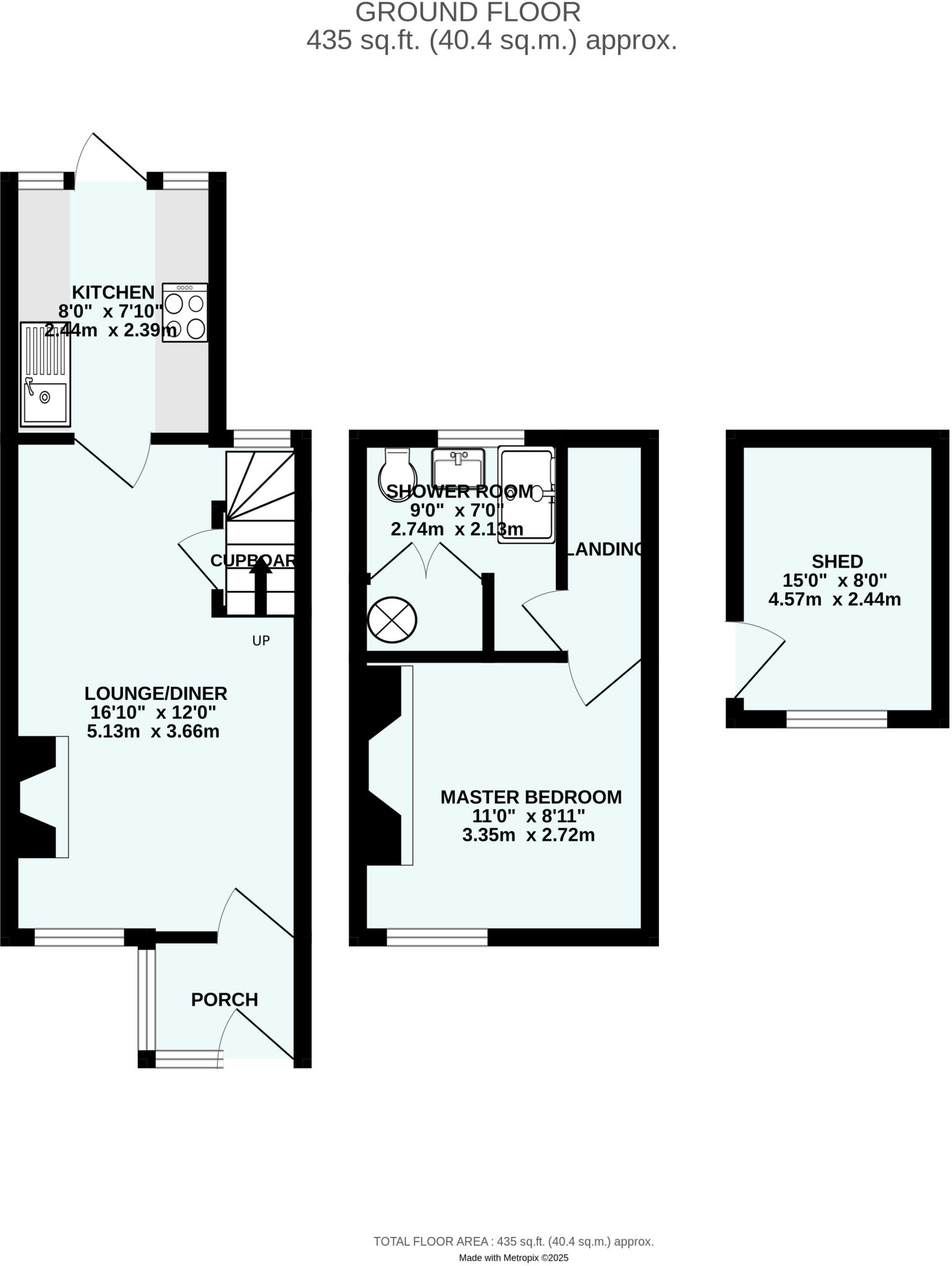 Martin Square, Callington, Cornwall floorplan