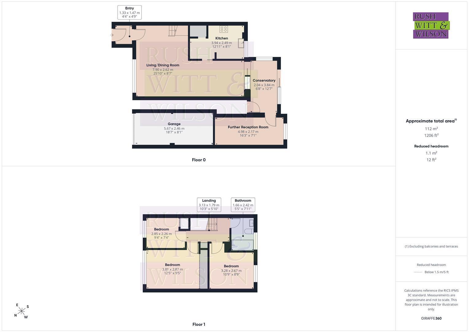Thanet Way, Hastings floorplan