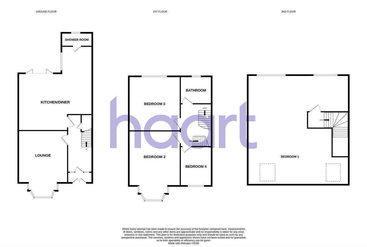 Hunters Way West, Chatham floorplan