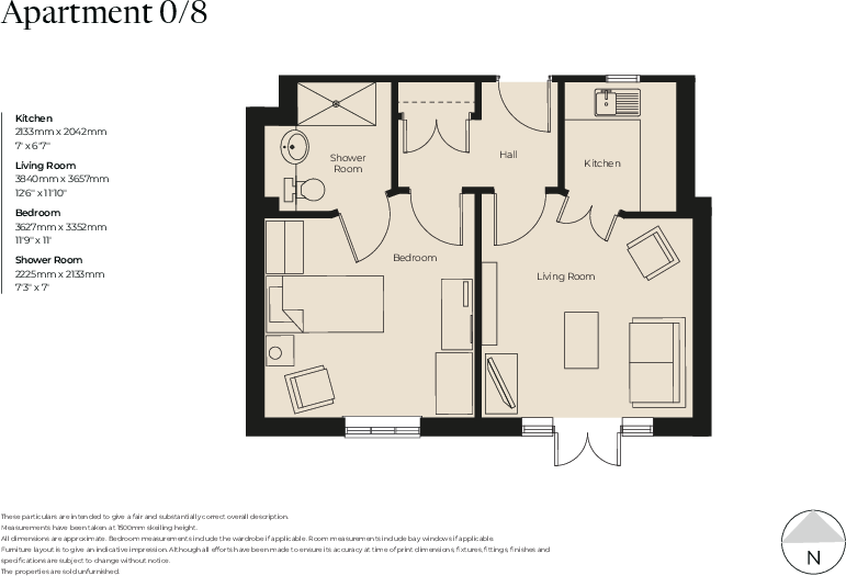No. 0.8, Richmond Villages Painswick, Stroud Road, Gloucestershire, GL6 6UH floorplan