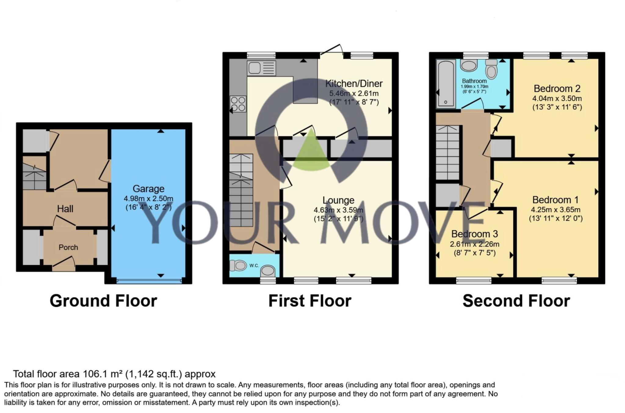 Selcombe Way, Birmingham, West Midlands, B38 floorplan