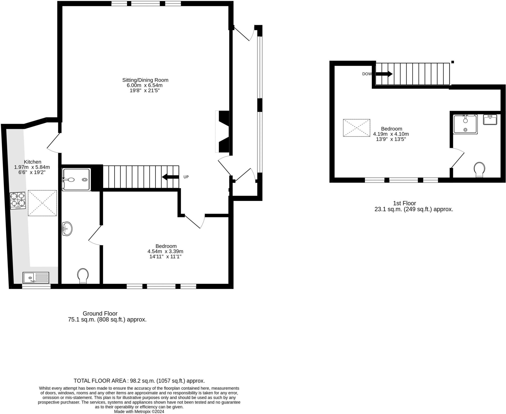 Green Batt, Alnwick, Northumberland floorplan