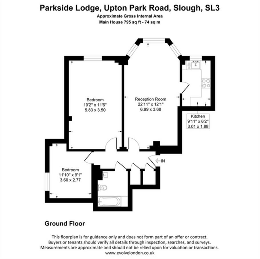 Upton Court Road, Slough floorplan