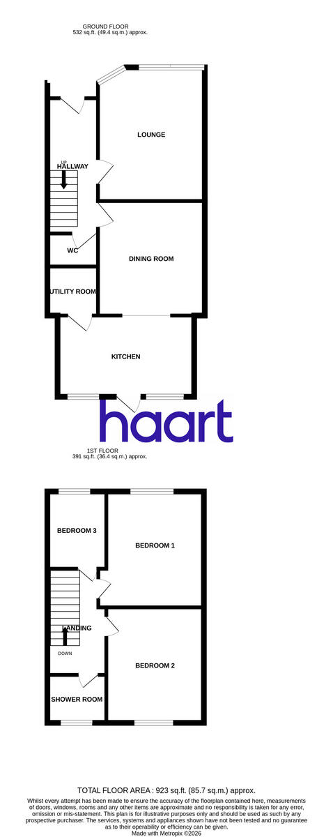 Prospect Road, Hornchurch floorplan