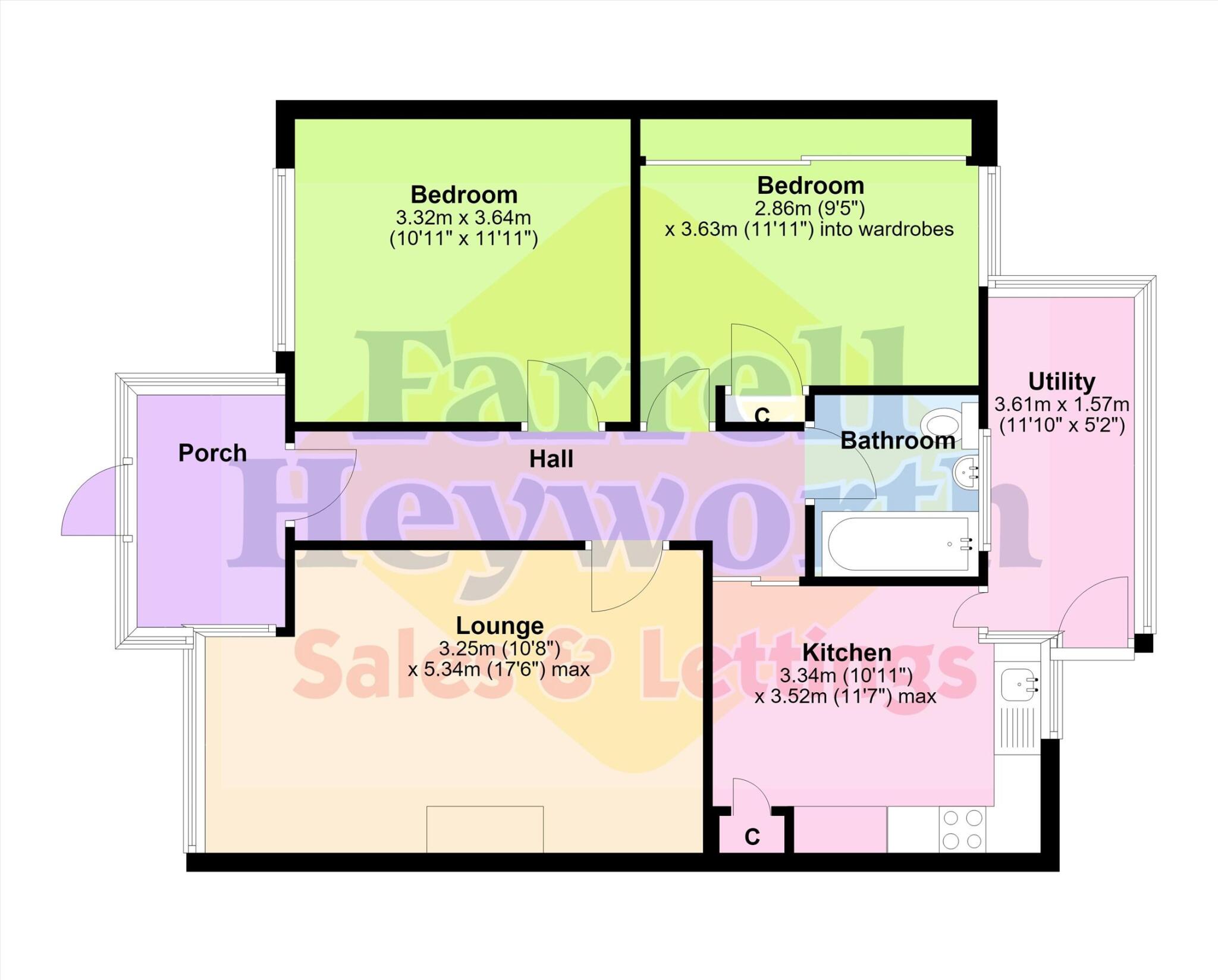 Slyne Road, Lancaster floorplan