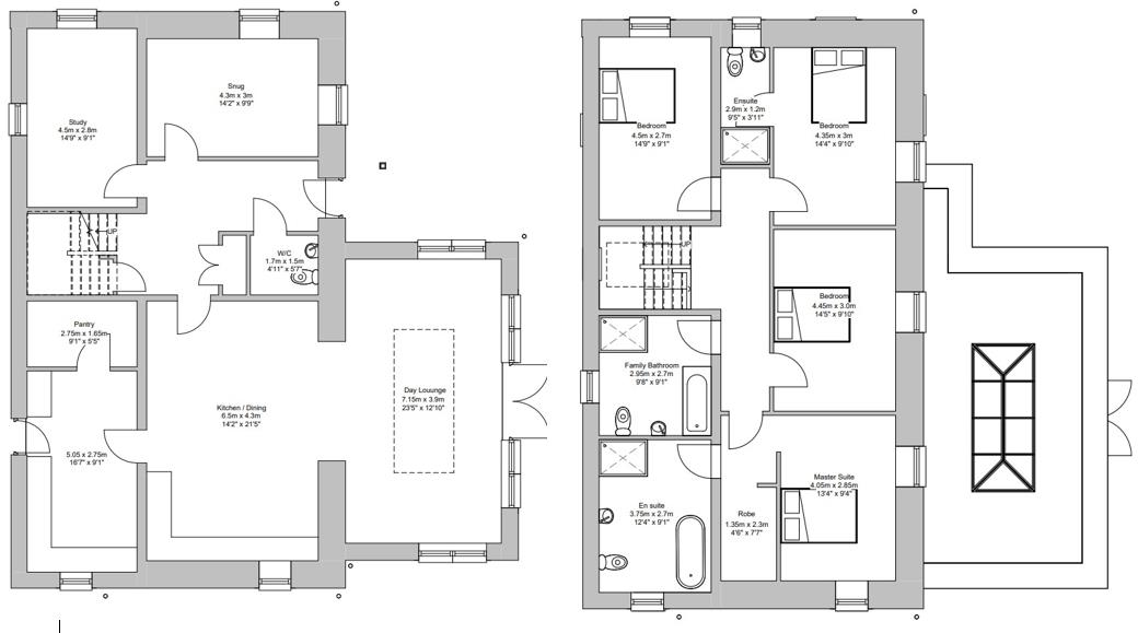 The Parlor, Halliwell Farm, Heighington floorplan