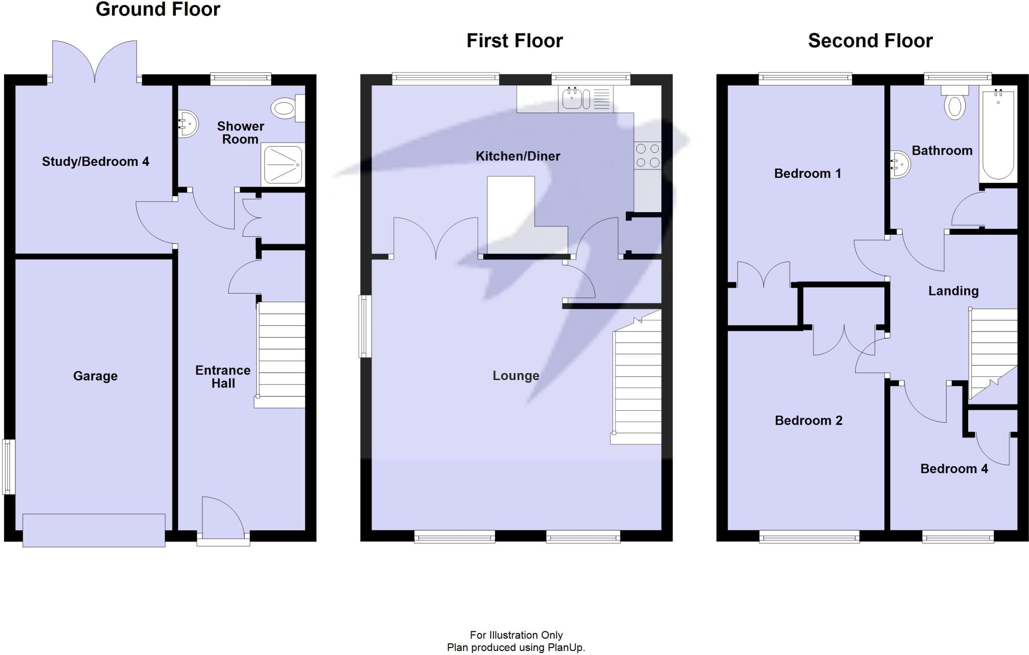 Christopher Close, Sidcup, Kent, DA15 floorplan