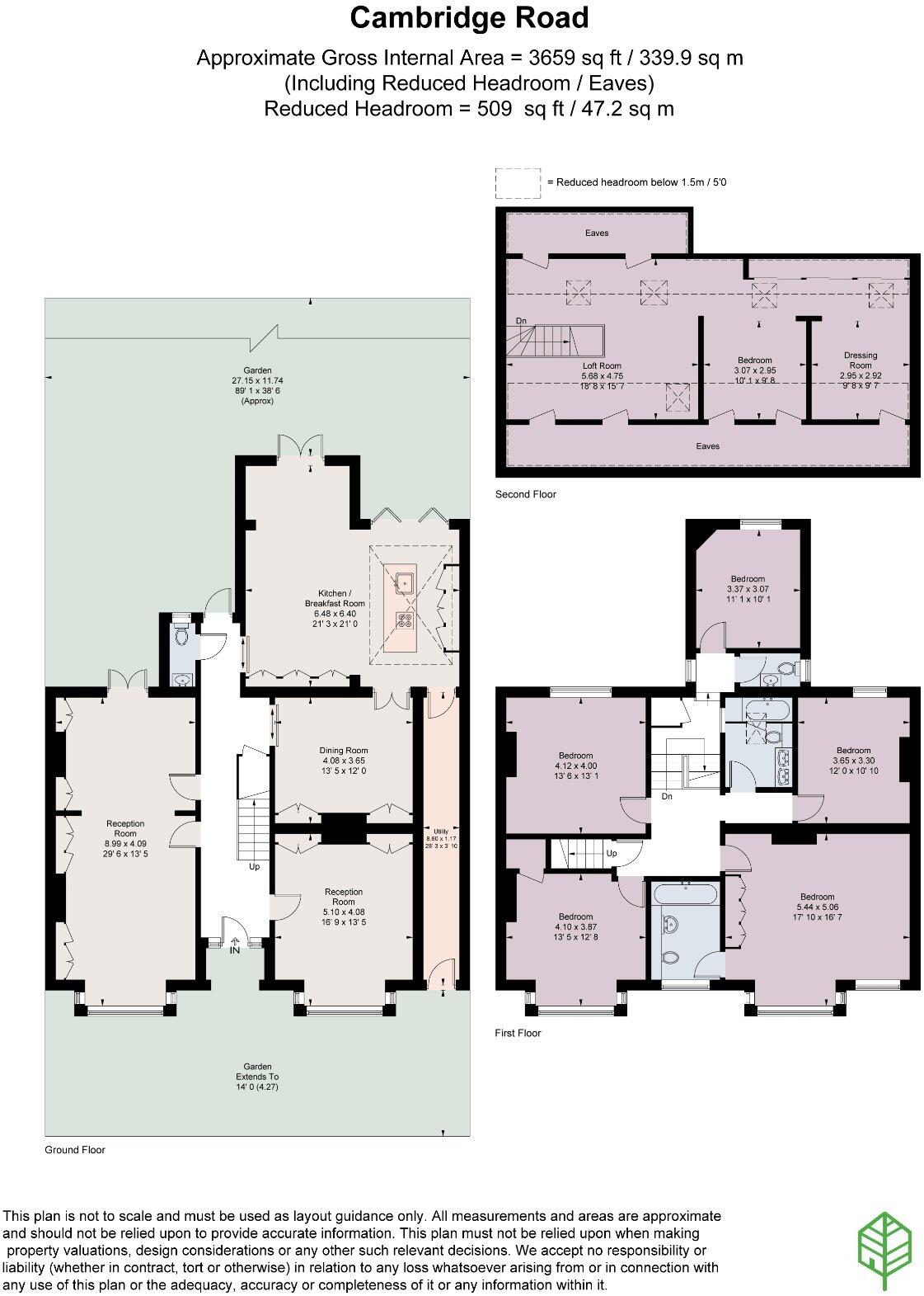 Cambridge Road, Teddington, Middlesex, TW11 floorplan