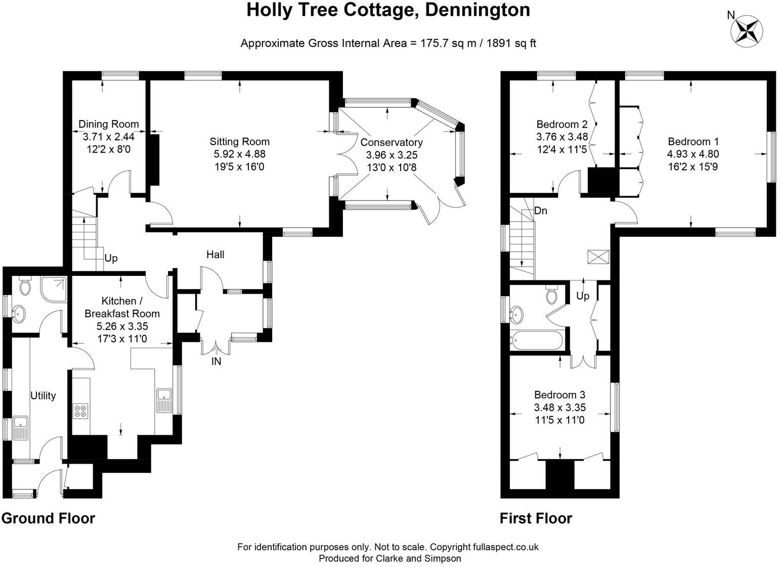 Capons Green, Dennington, Nr Framlingham, Suffolk floorplan