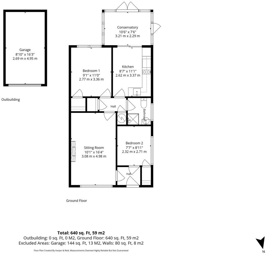 WOODFORD HALSE, Northamptonshire floorplan