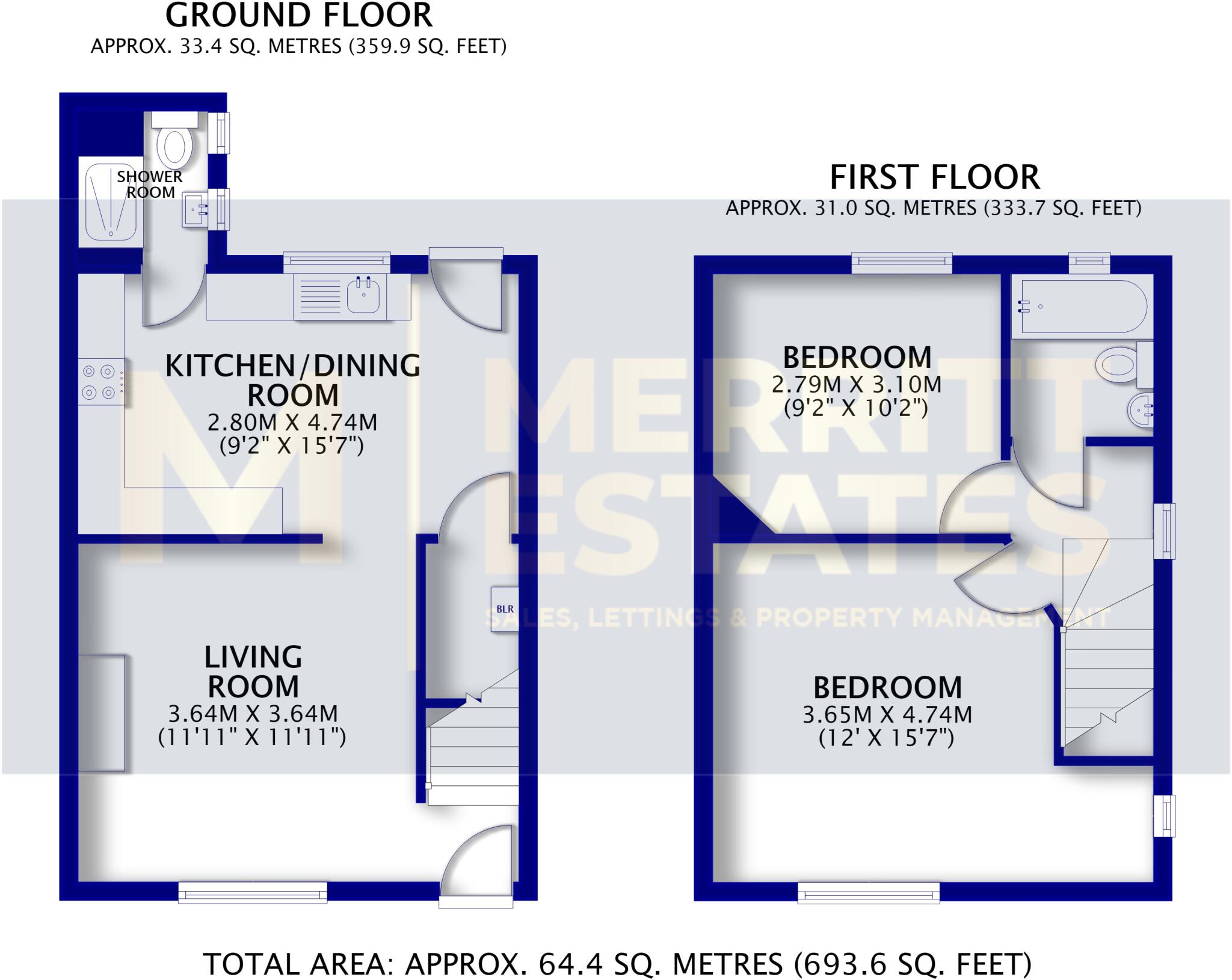Victory Road, Beeston floorplan