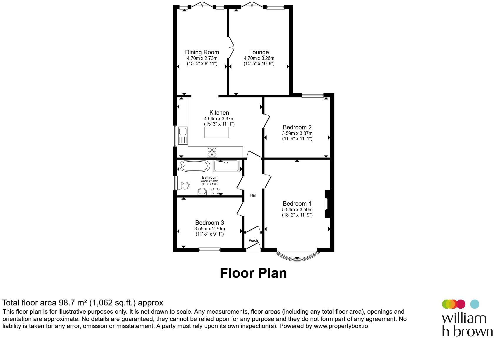 The Chase, Crowland, Peterborough floorplan