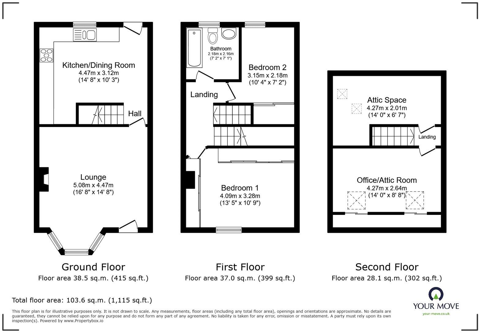 Astbury Street, Radcliffe, Manchester, Greater Manchester, M26 floorplan