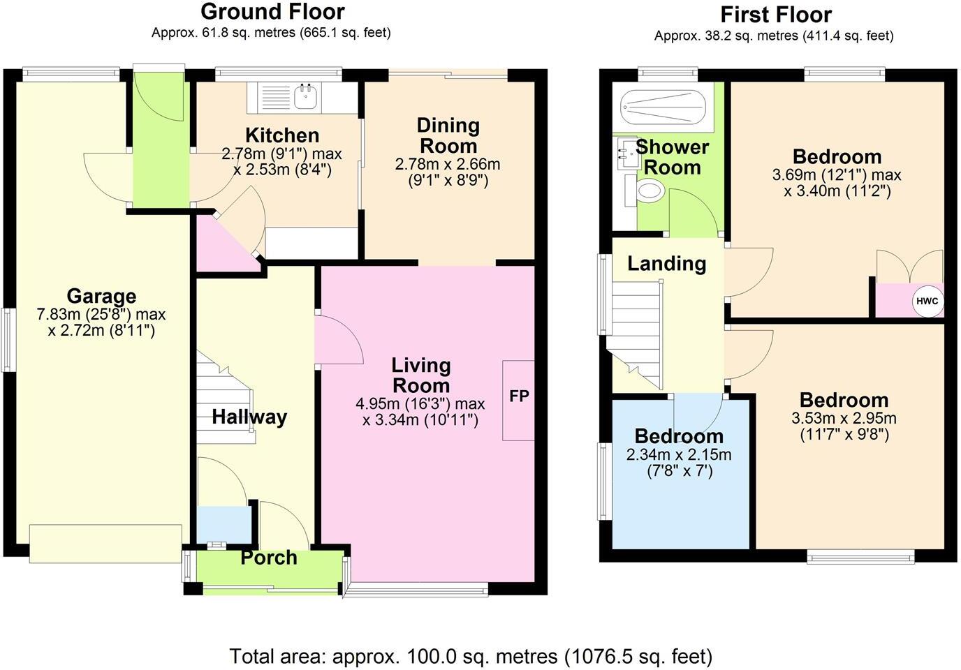 Bosworth Road, Barlestone floorplan
