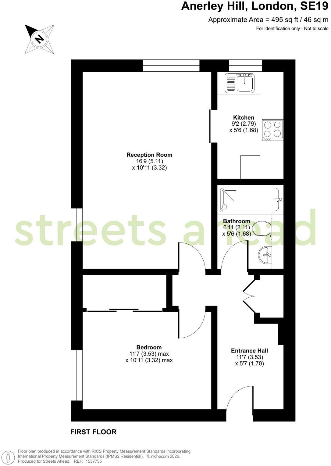 Anerley Hill, London, SE19 floorplan