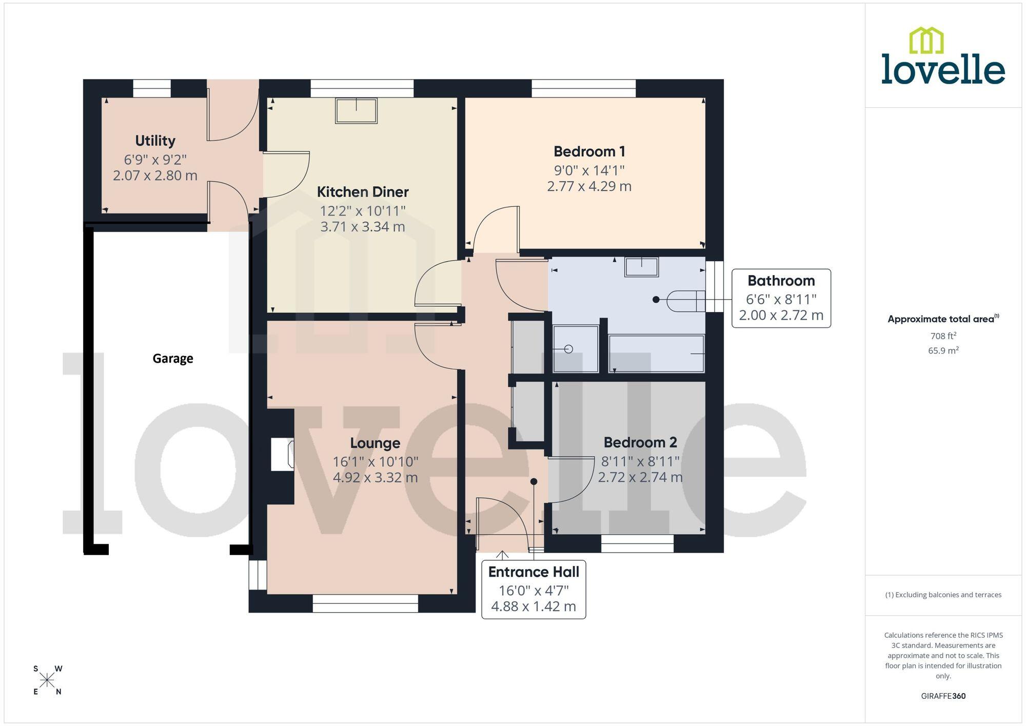 The Ridings, Market Rasen, LN8 floorplan