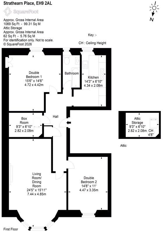 Strathearn Place, Greenhill, Edinburgh floorplan