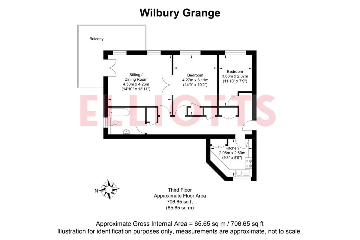 Wilbury Road, Hove floorplan