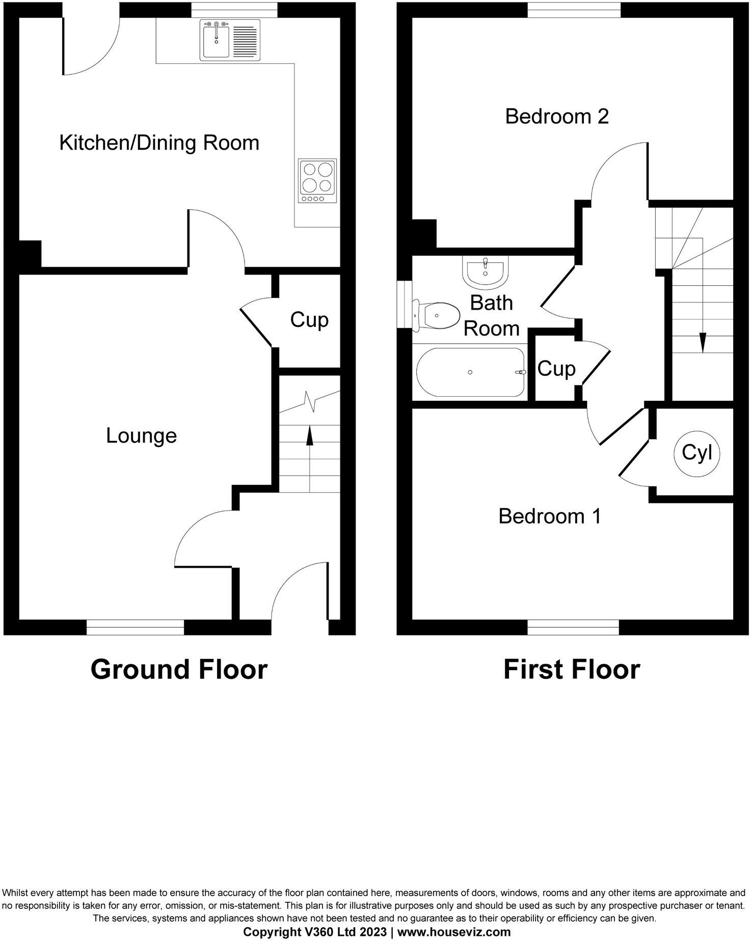 19, The Meadows, St Teath, PL30 floorplan
