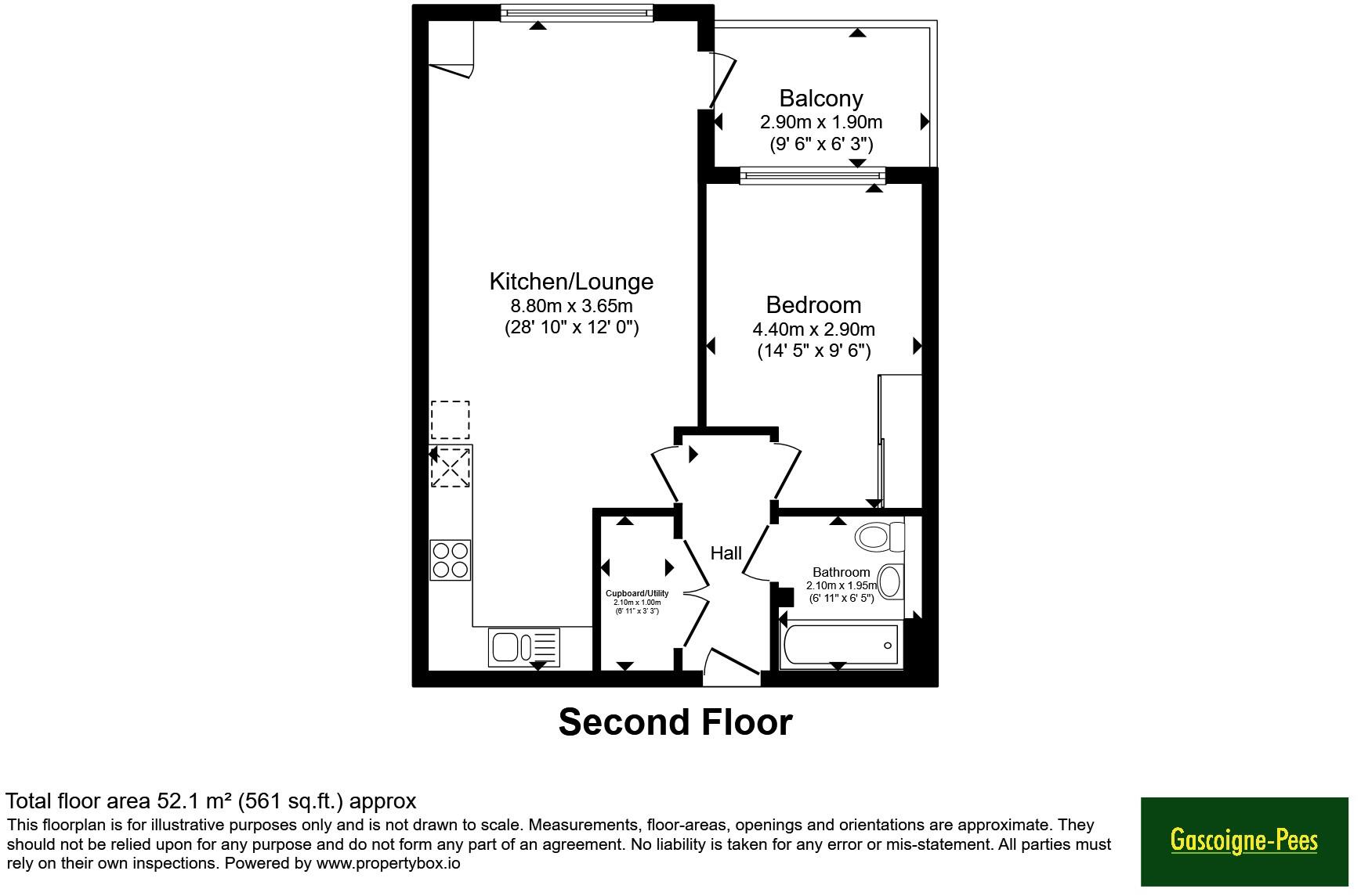 St. Ives Road, Maidenhead, Berkshire, SL6 floorplan